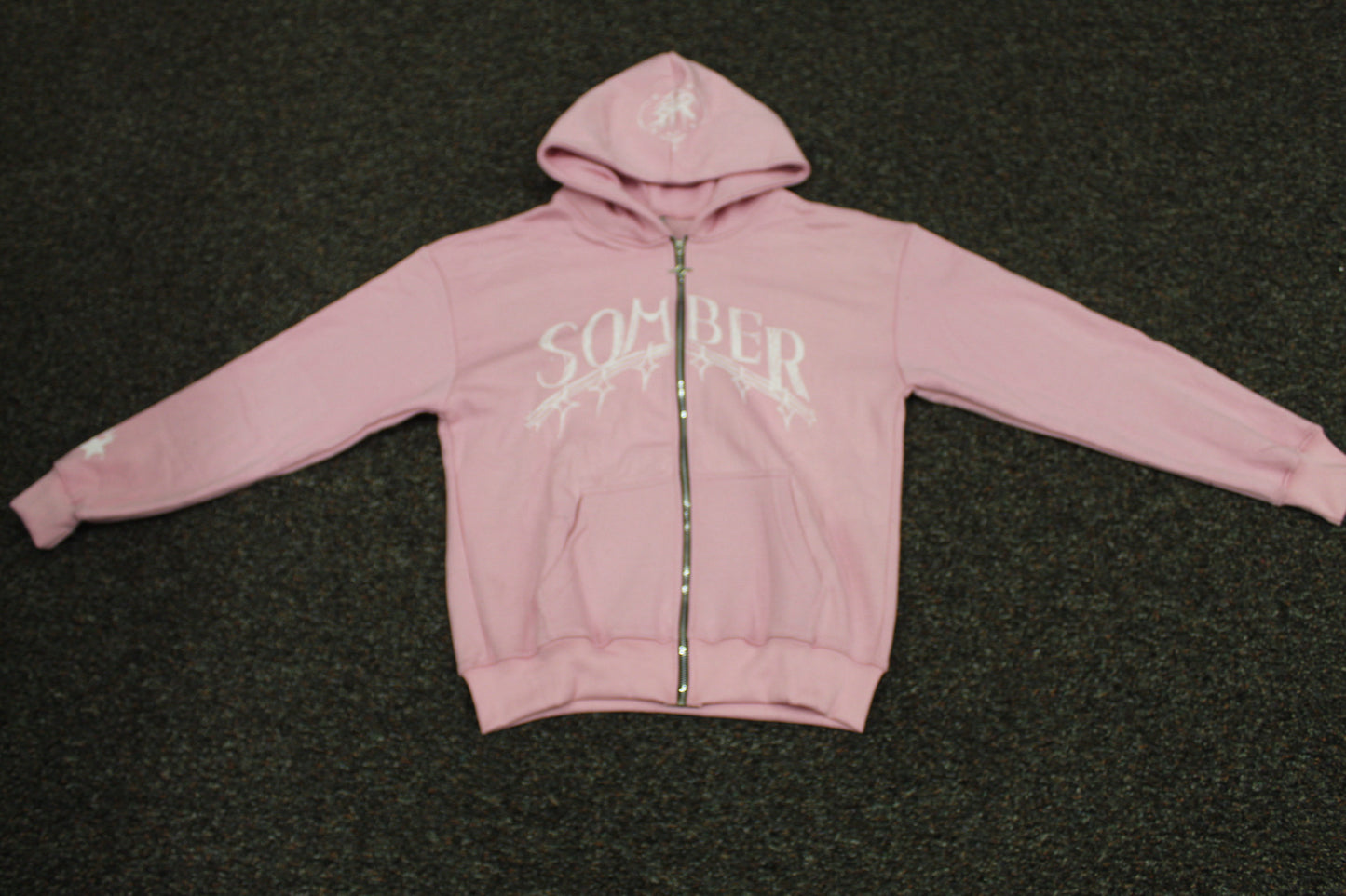 SOMBER Zip Up Hoodie