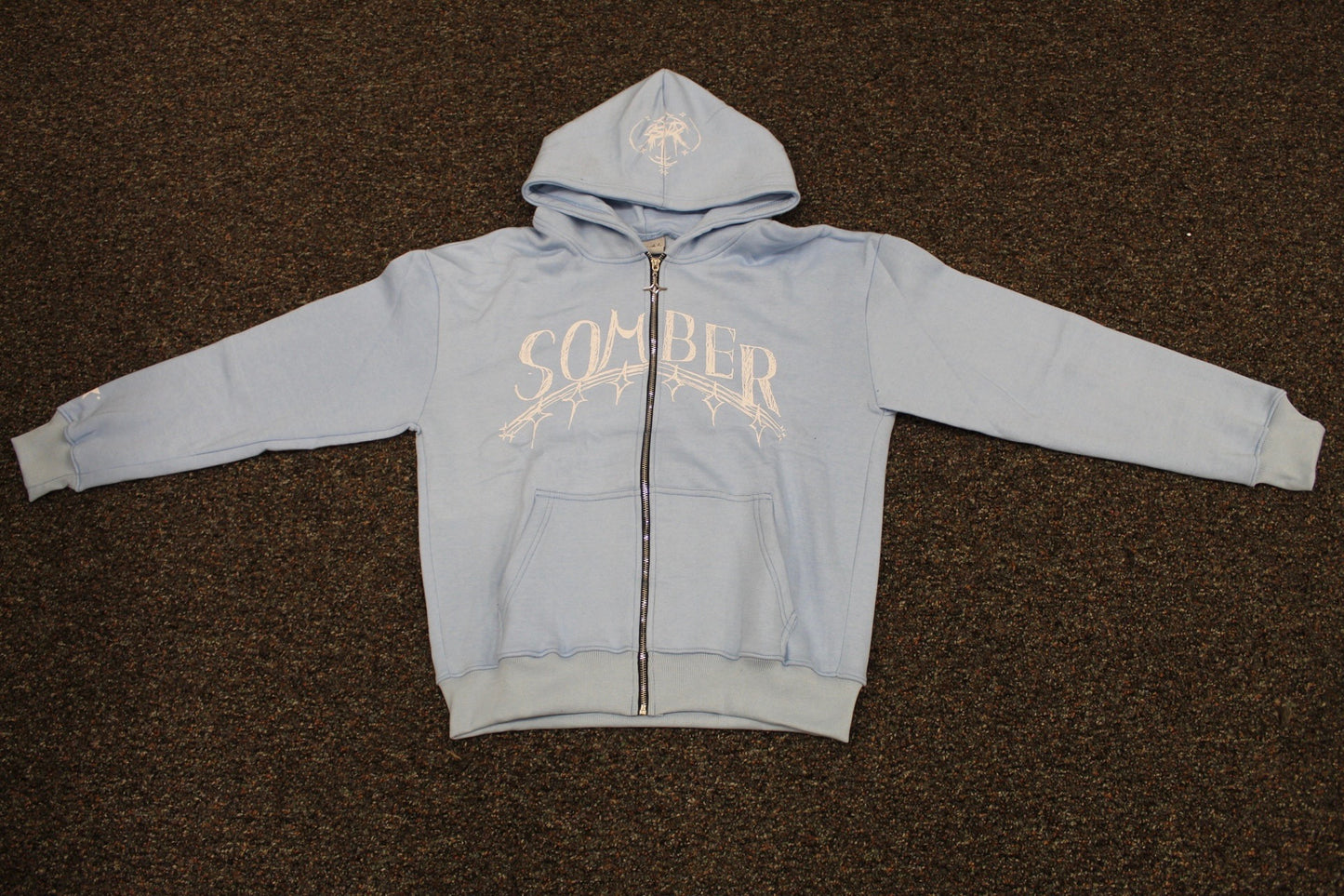 SOMBER Zip Up Hoodie